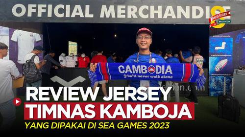 VIDEO: Review Jersey Timnas Kamboja U-22 yang Dipakai di SEA Games 2023