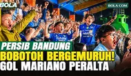 Detik-Detik Bobotoh Bergemuruh Sambut Gol Penalti Mariano Peralta, Persib Kalahkan The Cong-Viettel 1-0