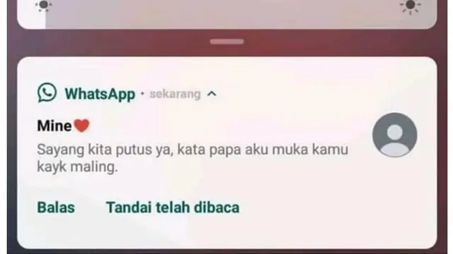 6 Chat Pacar Minta Putus Ini Alasannya Unik, Bikin Geregetan