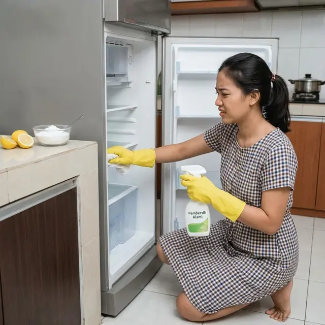 Cara Menghilangkan Bau Ikan di Kulkas