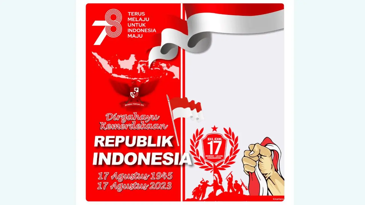 35 Link Twibbon HUT RI Ke-78 Gratis, Semarakan Hari Kemerdekaan Indonesia