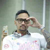 Preskon FIlm Rumput Tetangga (Nurwahyunan/Fimela.com)