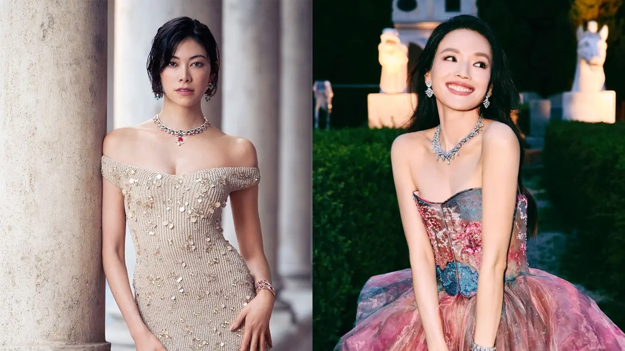 Dianggap Tak Sopan Bersandar pada Shu Qi, Model Jepang Hikari Mori Dituntut Dipecat dari Bvlgari