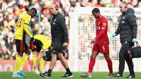 Georginio Wijnaldum ditarik keluar pada babak kedua kala Liverpool mengandaskan Watford 2-0 dalam lanjutan Premier League, Sabtu (14/12/2019). (Dok: Liverpool FC)