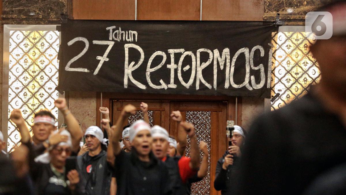 27 Tahun Reformasi, Aktivis 98 Kembali Duduk Bersama dan Gelar Instalasi Seni Refleksi