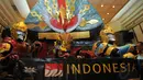 Sejumlah pecinta cosplay mendatangi Balaikota DKI Jakarta, (10/10/2014) untuk memberikan keterangan perihal pelaksanaan Jakarta Cosplay Parade pada 2 November mendatang. (Liputan6.com/Herman Zakharia)