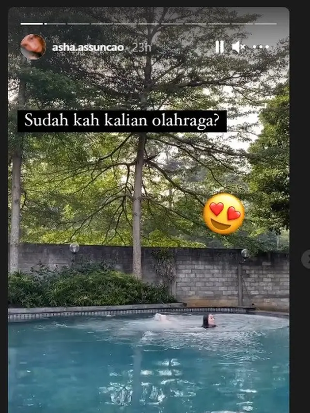 Pemain Buku Harian Seorang Istri melakukan aktifitas olahraga