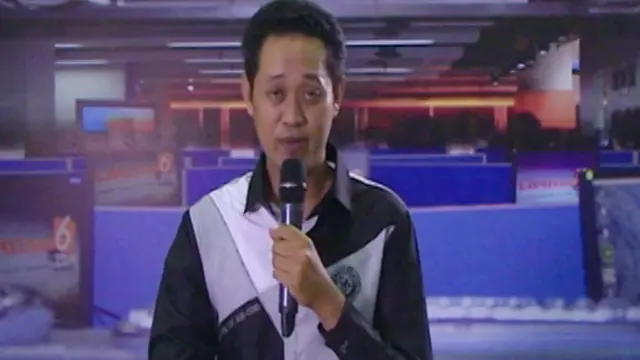 Roy Sugarjan Pengunjung dan Peserta Presenter di Indonesia Broadcaster Expo 2013