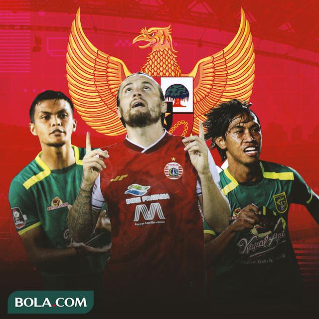 Timnas Indonesia - Rachmat Irianto, Marc Klok, Ady Setiawan