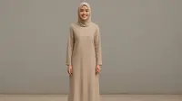 Model Dress Simple Elegan (Foto: ChatGPT)