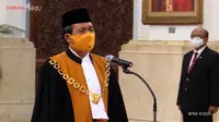 Hakim Agung Muhammad Syarifuddin resmi menjabat Ketua Mahkamah Agung (MA) 2020-2025.