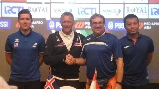 Jumpa Pers Indonesia Selection vs Islandia