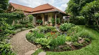 7 Ide Rain Garden di Sudut Pekarangan agar Lebih Asri dan Fungsional