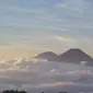 Sunrise di gunung Prau 2.565 mdpl, Wonosobo, Jawa Tengah / Liputan6 / Nadiyah Fitriyah