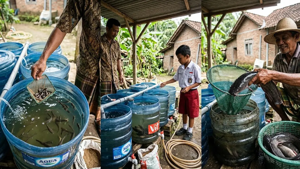 Ikan Air Tawar yang Bisa Dipelihara di Galon dari Kecil hingga Panen