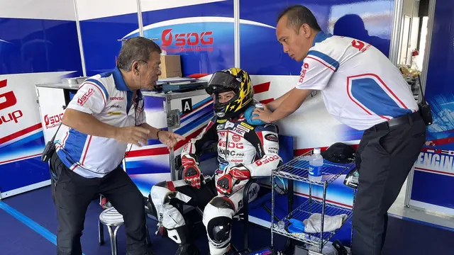 Foto: Momen Terakhir Haruki Noguchi Sebelum Kecelakaan Fatal di ARRC Mandalika 2023