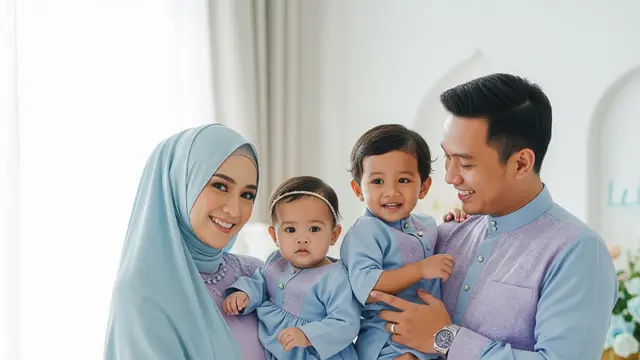 Seragam Lebaran Keluarga 2026 (AI)