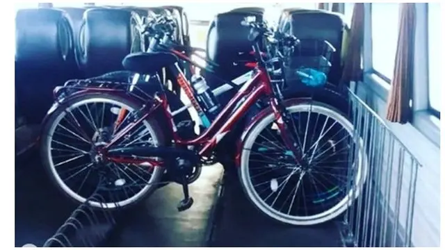Ikuti Tren Demi Karyawan, Bus Pariwisata Ini Ubah Interior untuk Tampung Sepeda