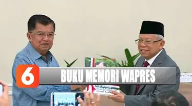 Pemberian buku memori jabatan wakil presiden RI dari JK ini sebagai tanda tugas yang berkelanjutan dari wakil presiden sebelumnya.