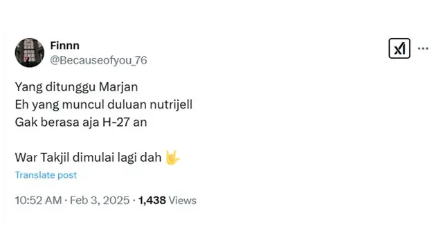 6 Cuitan Netizen Menanti Iklan Sirup Jelang Ramadan, Dinantikan Setiap Tahun