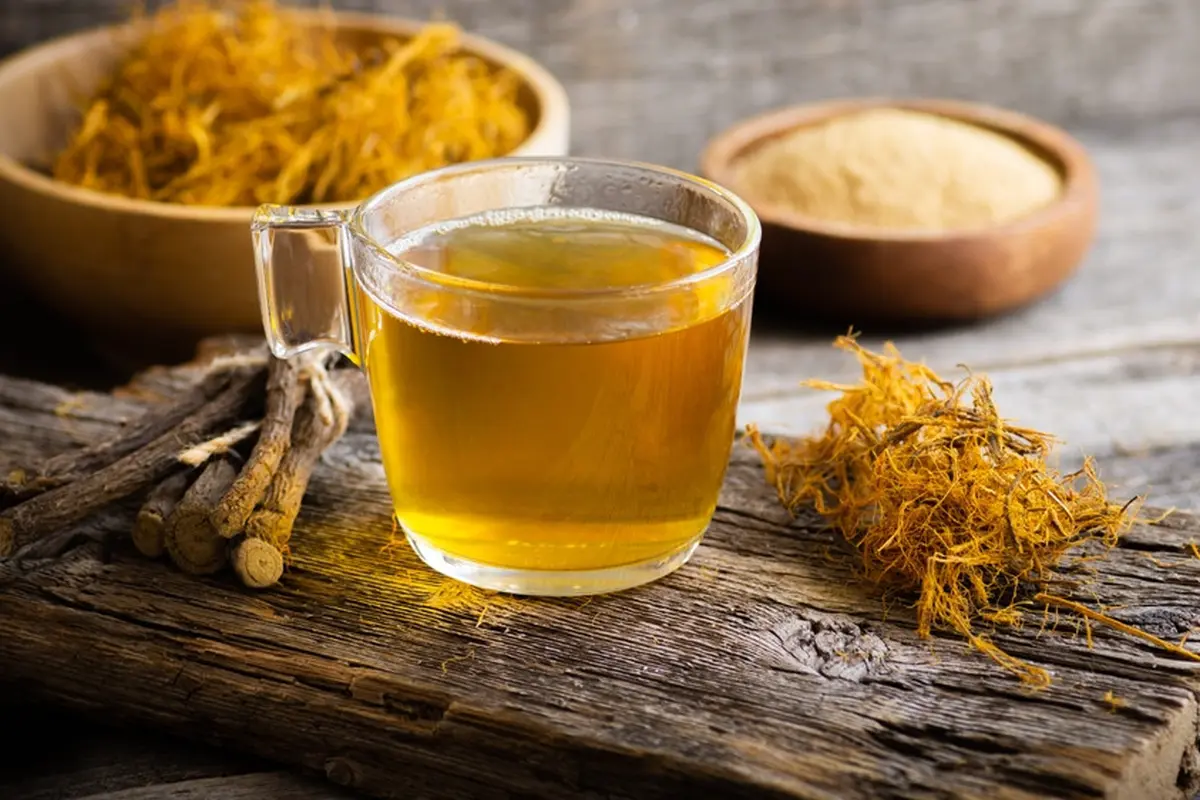 jamu minuman air rebusan akar