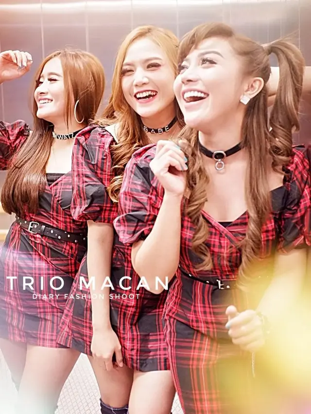 6 Potret Kenangan Chacha Sherly dengan Dara dan Lyia, Partner di Trio Macan