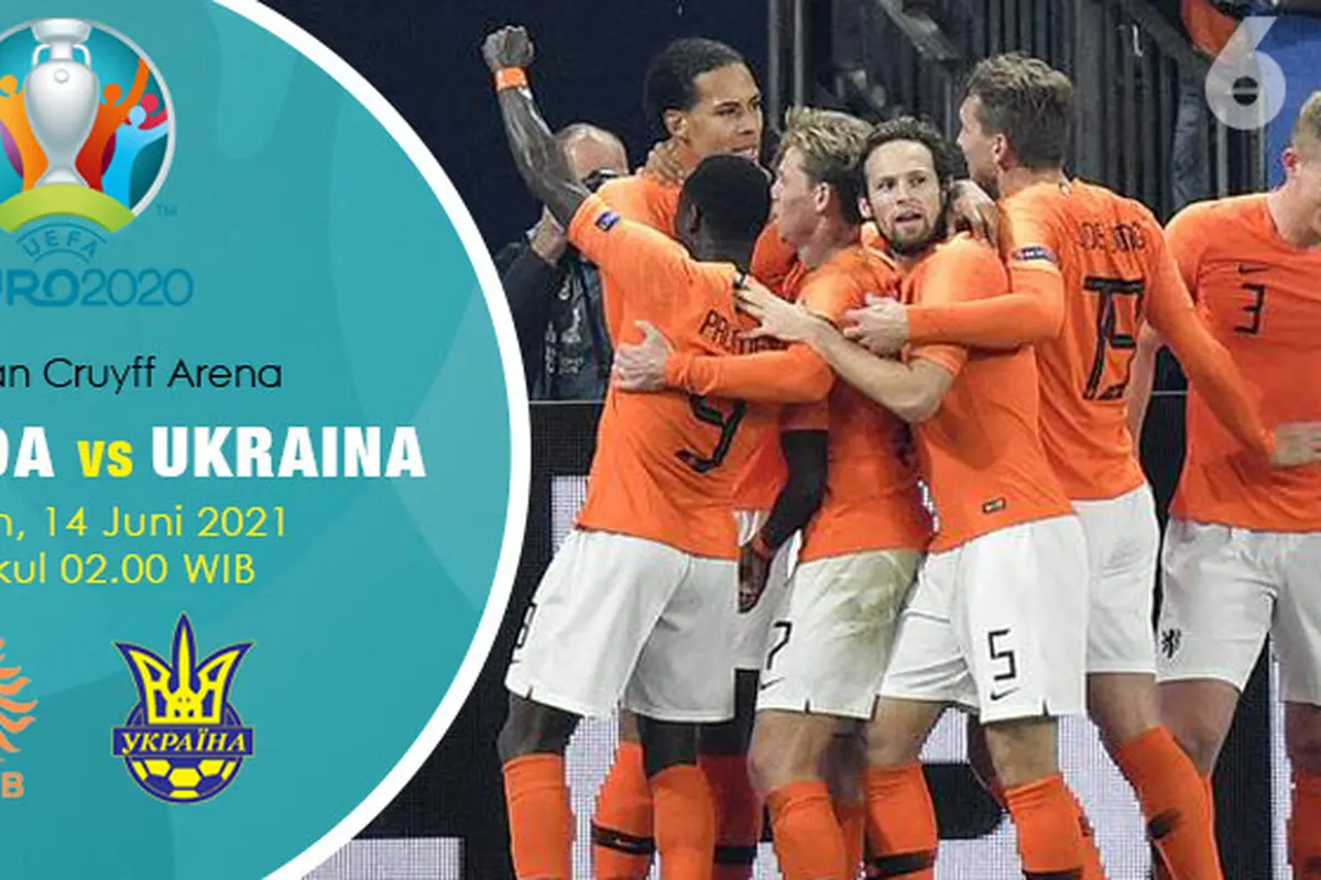 Piala Eropa Euro 2020 Belanda vs Ukraina