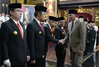 Kemenhan Lantik 12 Tenaga Ahli Dewan Pertahanan Nasional (AntaraNews)