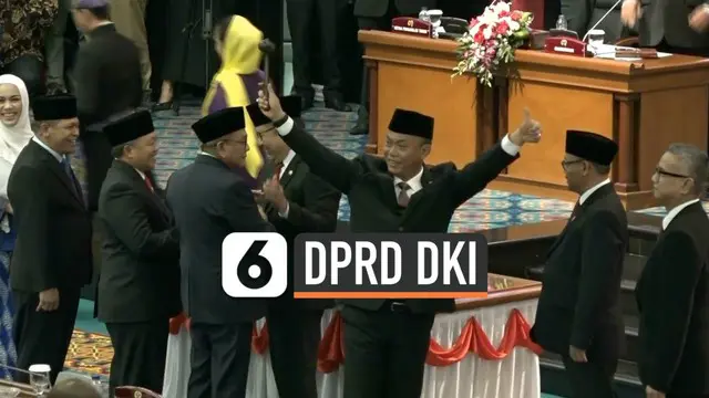 Lima pimpinan Dewan Perwakilan Rakyat Daerah atau DPRD DKI Jakarta periode 2019-2024 sudah resmi dilantik pada Senin, 14 Oktober 2019. Pelantikan tersebut sekaligus mengukuhkan politikus PDIP Prasetio Edi Marsudi sebagai Ketua DPRD DKI Jakarta untuk ...