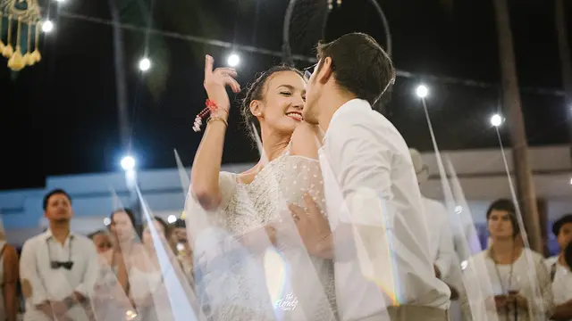 [Bintang] Nadine Chadrawinata dan Dimas Anggara