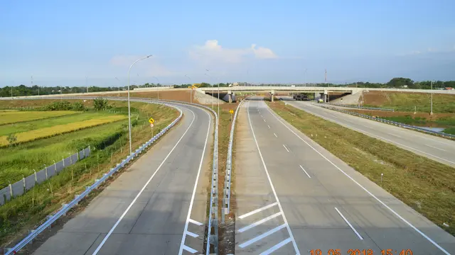 Penampakan Tol Gempol Pasuruan Seksi II. (Dok Jasa Marga)