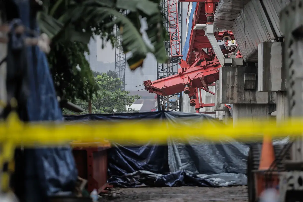 Dua Orang Tewas Akibat Crane Ambruk di Lokasi Proyek di Jatinegara