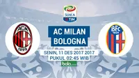 Serie A_AC Milan Vs Bologna (Bola.com/Adreanus Titus)