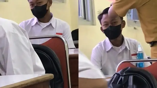 Guru pilih jadi penata rambut untuk rambutnya.