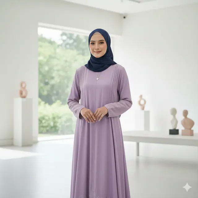 Baju Lilac Cocok dengan Jilbab Warna Apa? Ini 7 Rekomendasinya