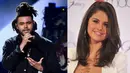 Pasangan Selena Gomez dan The Weeknd selalu hadir dengan kabar yang menghebohkan. Sempat dikabarkan hubungannya hanya sekedar setting-an, namun kabar terbaru mereka disebut akan segera menikah. (AFP/Bintang.com)