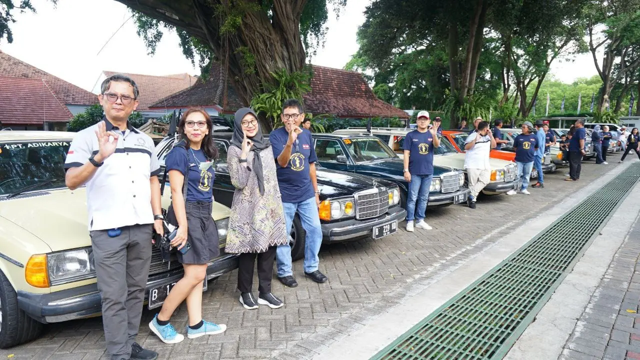Komunitas Mercedes Benz Tiger Club Gelar Gathering di Banyuwangi