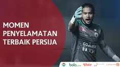 Berita video aksi-aksi penyelamatan terbaik Persija Jakarta pada Piala Presiden 2018.