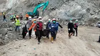 5 Fakta Terkait Bencana Longsor Tambang Batu Alam Gunung Kuda Cirebon