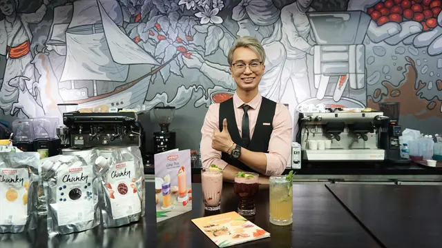 Brand Ambassador Andros Asia, Nguyen Quoc Thao. (Foto: Boncafe Indonesia)