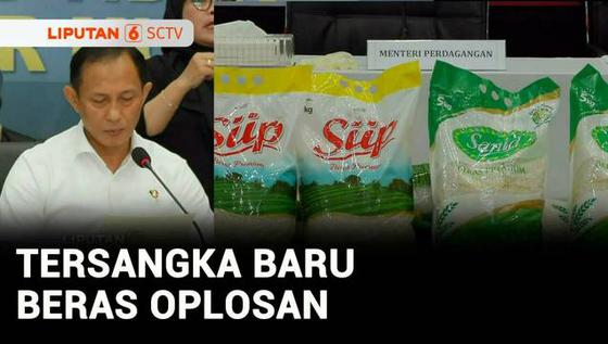 VIDEO: Polisi Sita Puluhan Ton Beras Premium Tak Sesuai Standar, 3 Orang Jadi Tersangka