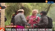 Sebelumnya Maxim menolak turun, ia juga mengaku mendapat panggilan dari roh kawah Gunung Agung.