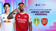 Live Streaming Liga Inggris 2025/26: Leeds United vs Arsenal, Tayang di Vidio.
