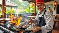 resep ikan bakar nila ©Ilustrasi dibuat AI