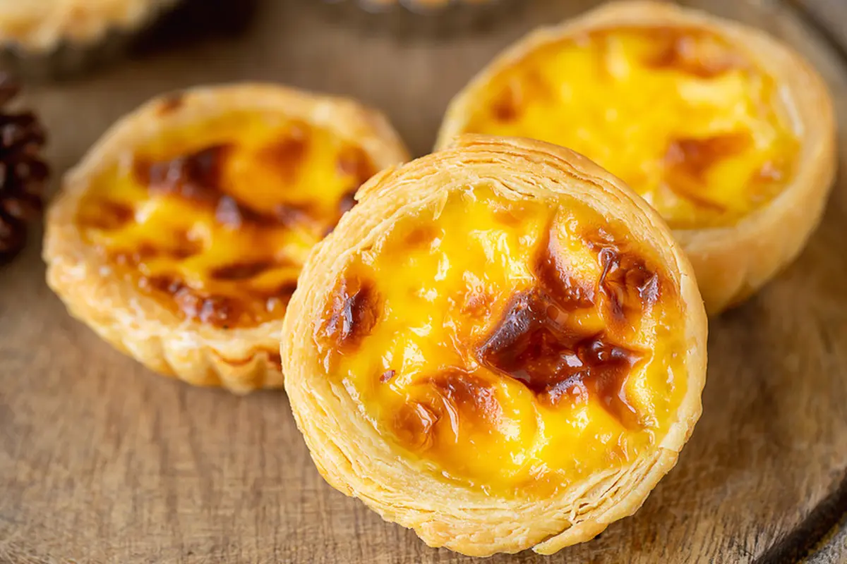 egg tart custard cake