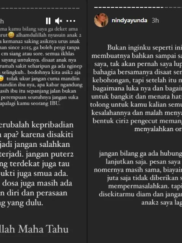 Nindy Ayunda (Foto: Instagram/@nindyparasadyharsono)