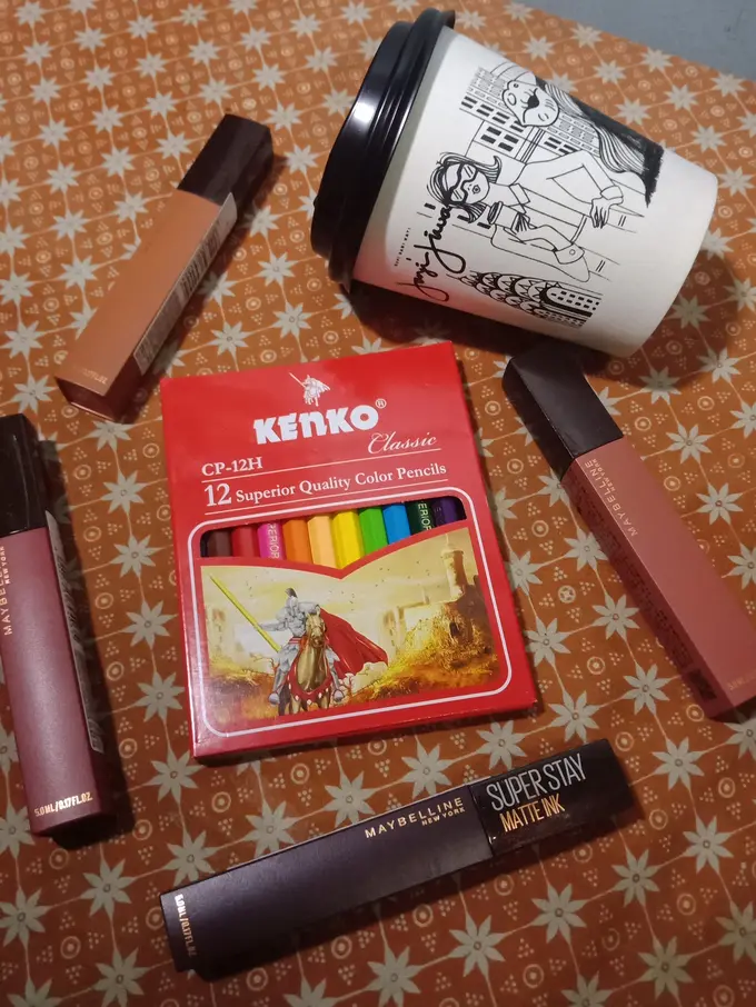 Menggunakan Lipstik Serasa Minum Kopi di Koleksi Terbaru Maybelline x Janji Jiwa