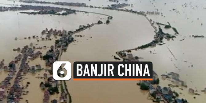 VIDEO: 141 Orang Meninggal Akibat Banjir China
