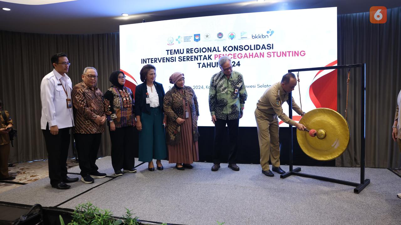 Intervensi Serentak Pencegahan Stunting 2024 (Liputan6.com/Fauzan)