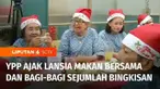 Berbagai keceriaan saat perayaan Natal, YPP SCTV-Indosiar mengajak para lansia makan bersama. Bingkisan juga diberikan bagi para lansia, agar mereka dapat lebih bersuka cita.